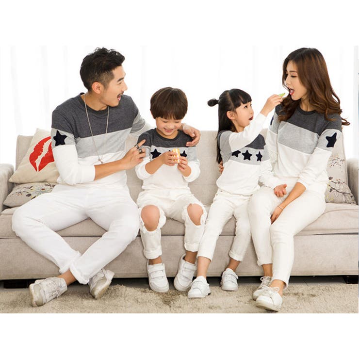 親子ペアルック トレーナー キッズ | PlusNao | 詳細画像4 