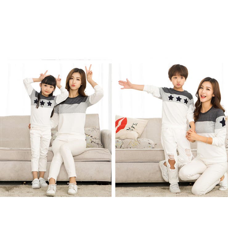 親子ペアルック トレーナー キッズ | PlusNao | 詳細画像9 