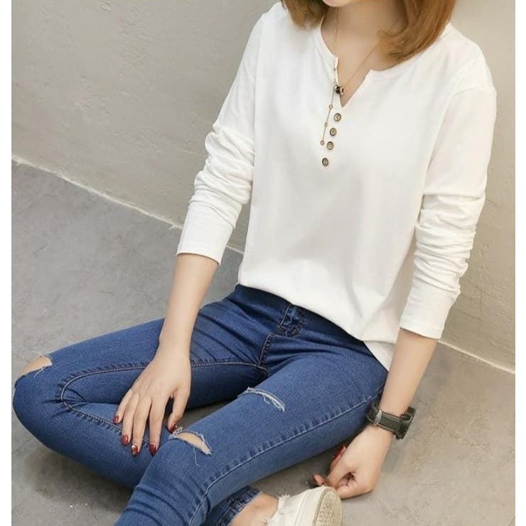 カットソー 長袖 レディース | PlusNao | 詳細画像4 