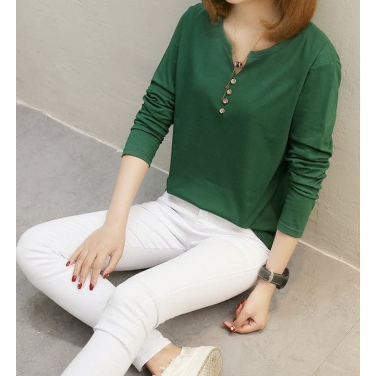 カットソー 長袖 レディース | PlusNao | 詳細画像8 