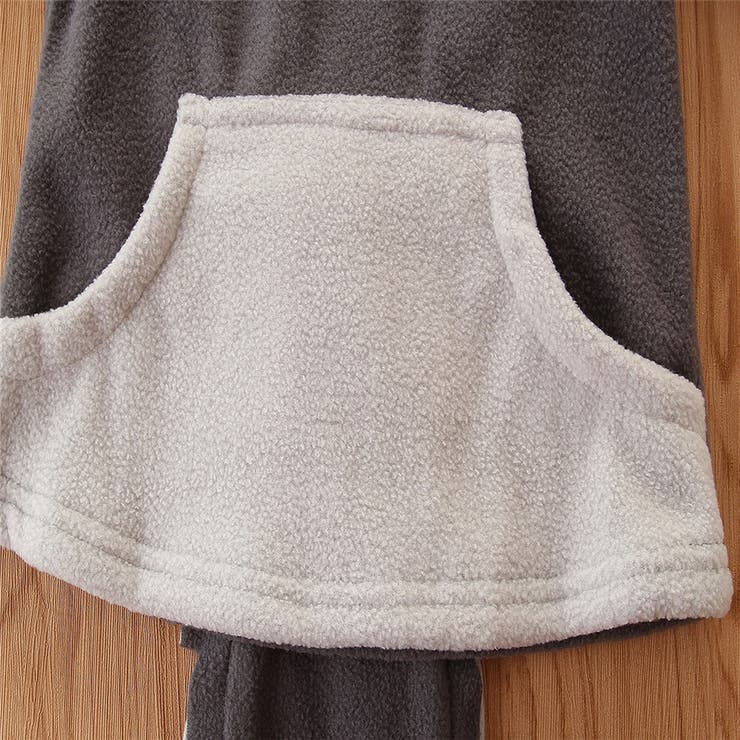 フリースパーカー プルオーバーパーカー 耳付きフード | PlusNao | 詳細画像16 