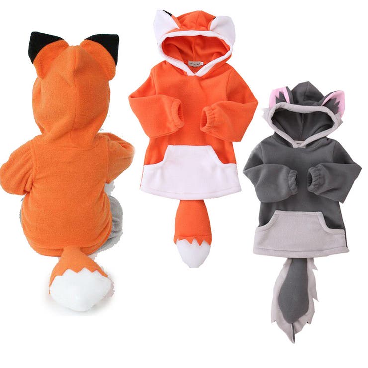 フリースパーカー プルオーバーパーカー 耳 付きフード 品番 Fq Plusnao プラスナオ のキッズファッション通販 Shoplist ショップリスト