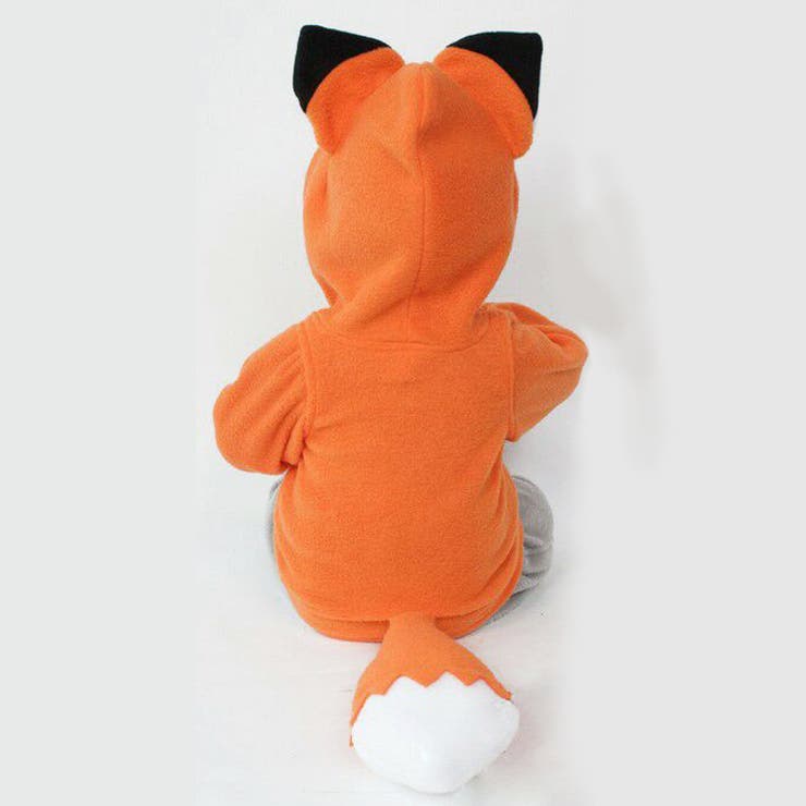 フリースパーカー プルオーバーパーカー 耳付きフード | PlusNao | 詳細画像5 