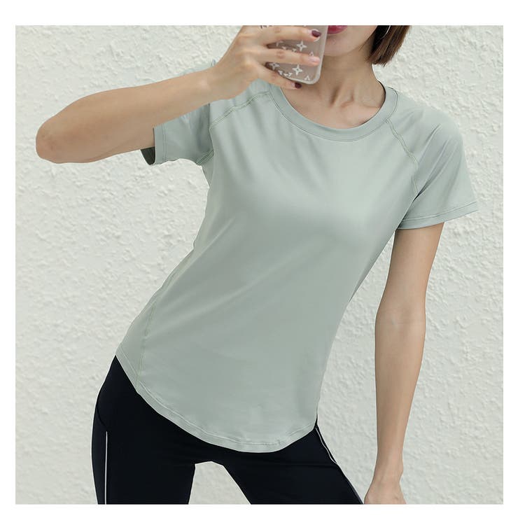 ヨガウェア トップス Tシャツ | PlusNao | 詳細画像3 