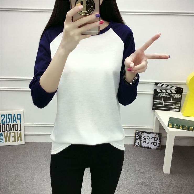 長袖カットソー レディース トップス | PlusNao | 詳細画像2 