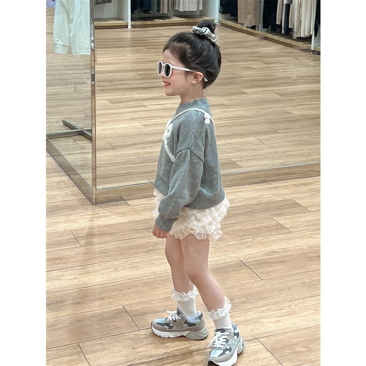 ハイネックセーター ハイネックニット クルーネック | PlusNao | 詳細画像11 