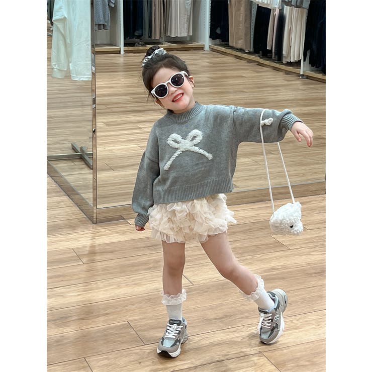 ハイネックセーター ハイネックニット クルーネック | PlusNao | 詳細画像3 