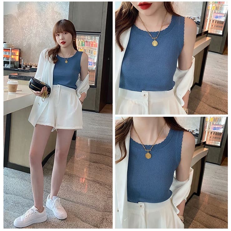 タンクトップ キャミソール レディース | PlusNao | 詳細画像12 