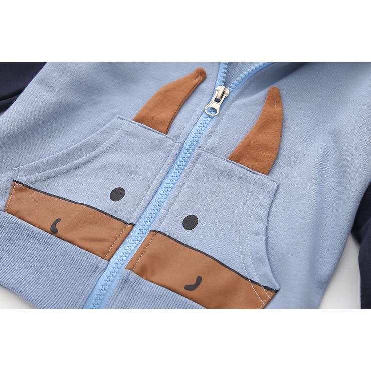 長袖パーカー キッズ ベビー | PlusNao | 詳細画像10 