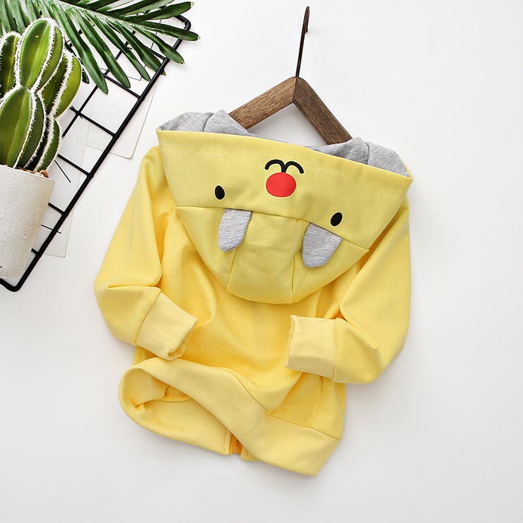 長袖パーカー キッズ ベビー | PlusNao | 詳細画像2 