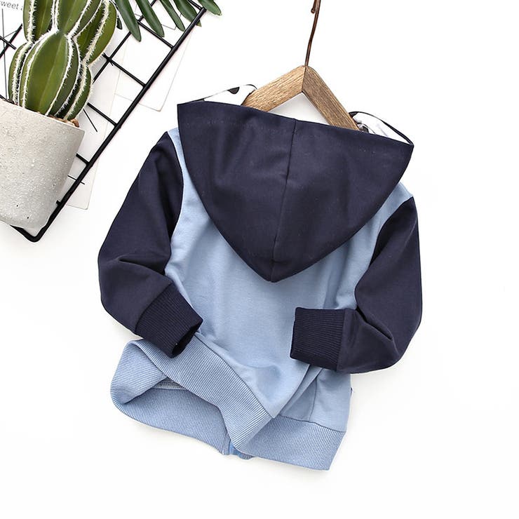 長袖パーカー キッズ ベビー | PlusNao | 詳細画像3 