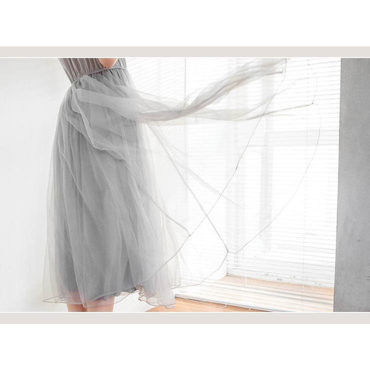 キャミソールワンピース タンクトップワンピース カットソー | PlusNao | 詳細画像8 