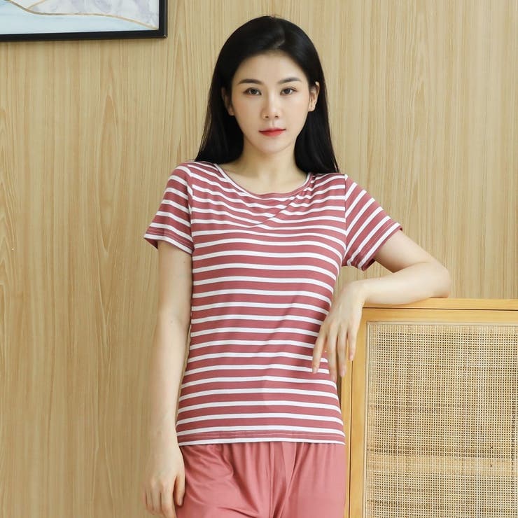 カップ付きTシャツ 半袖 カットソー | PlusNao | 詳細画像4 