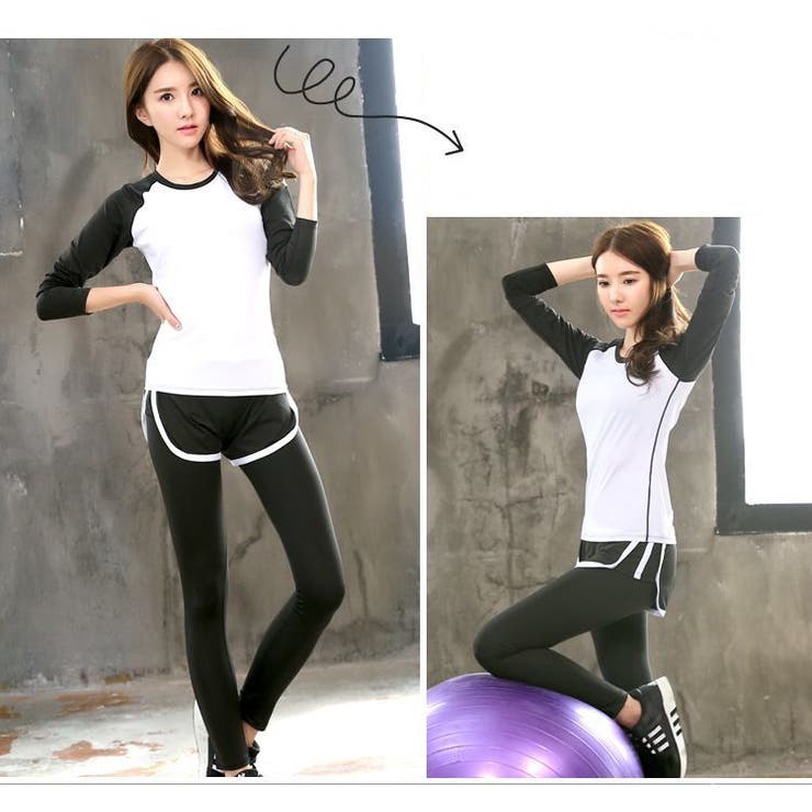 フィットネスウェア 長袖ｔシャツ レディース 品番 Fq Plusnao プラスナオ のレディース ファッション通販 Shoplist ショップリスト