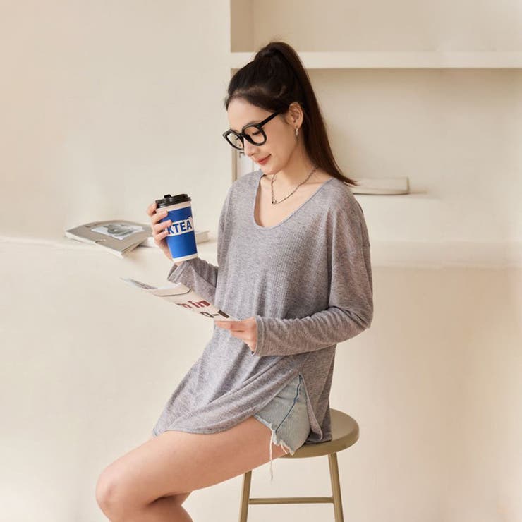 カットソー 長袖 ロンT | PlusNao | 詳細画像2 