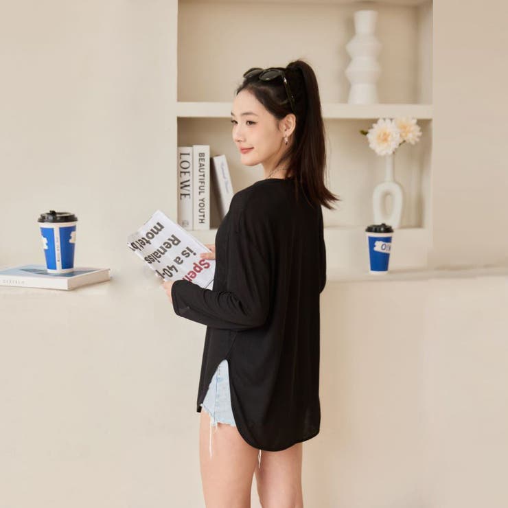 カットソー 長袖 ロンT | PlusNao | 詳細画像4 