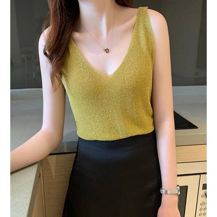 タンクトップ カットソー レディース | PlusNao | 詳細画像4 