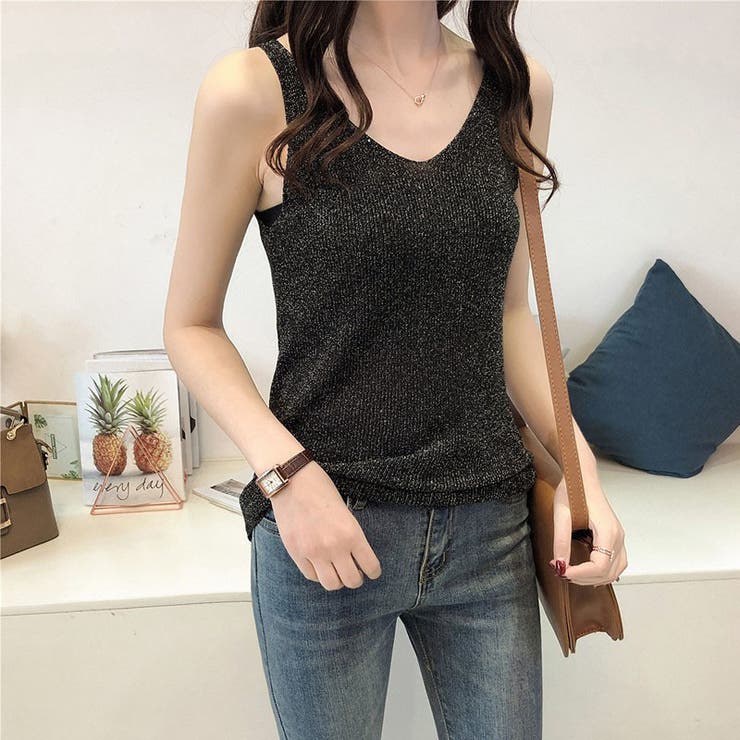 タンクトップ カットソー レディース | PlusNao | 詳細画像9 