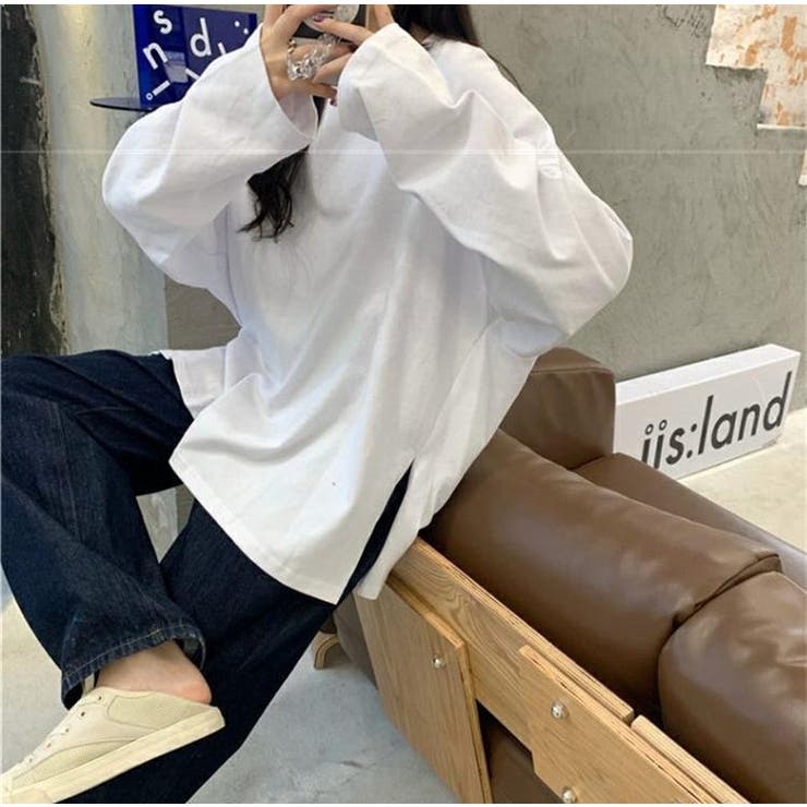 チュニック 長袖 ロングTシャツ | PlusNao | 詳細画像3 