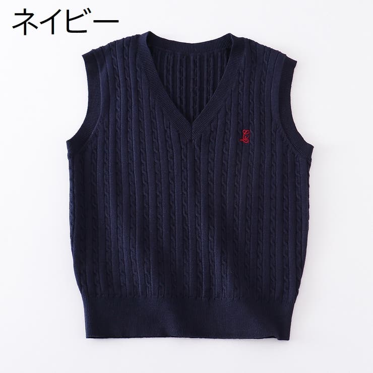 ニットベスト JK風 レディース | PlusNao | 詳細画像10 