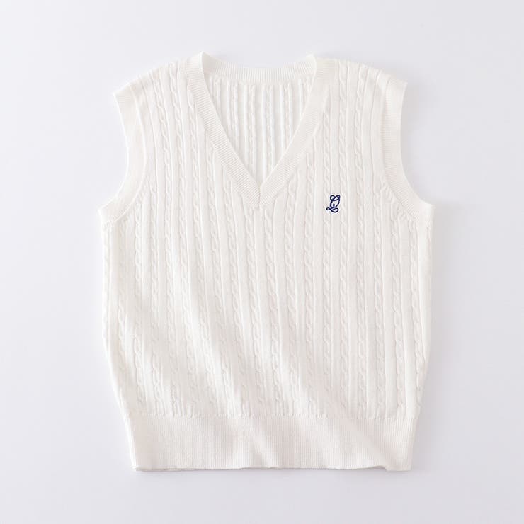 ニットベスト JK風 レディース | PlusNao | 詳細画像3 