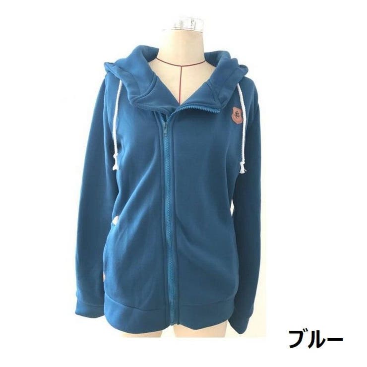 パーカー ジップアップ レディース | PlusNao | 詳細画像8 