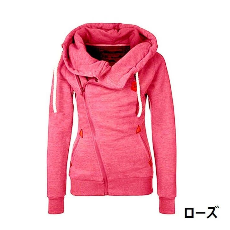 パーカー ジップアップ レディース | PlusNao | 詳細画像9 