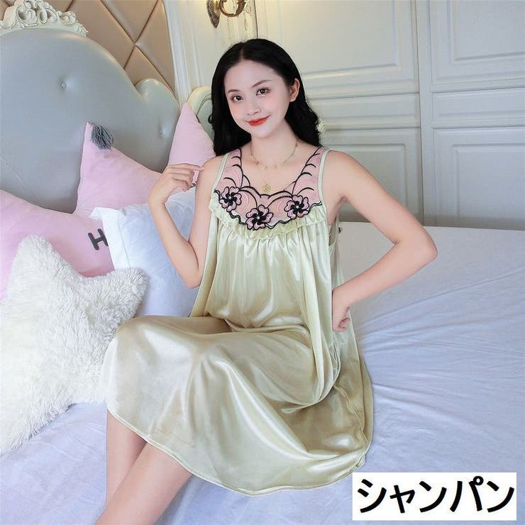 ネグリジェ ワンピース ノースリーブ | PlusNao | 詳細画像11 