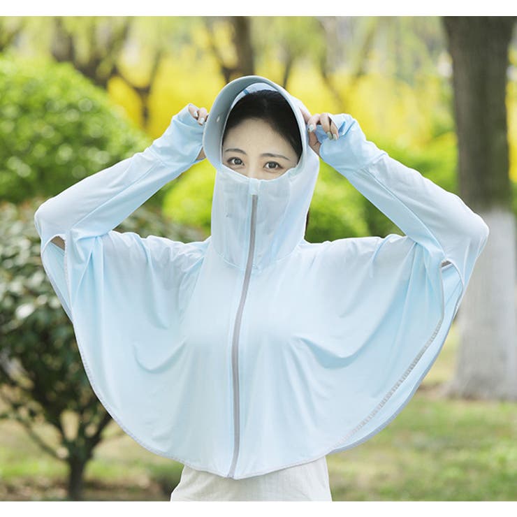 ラッシュガード フェイスガード サンバイザー | PlusNao | 詳細画像3 