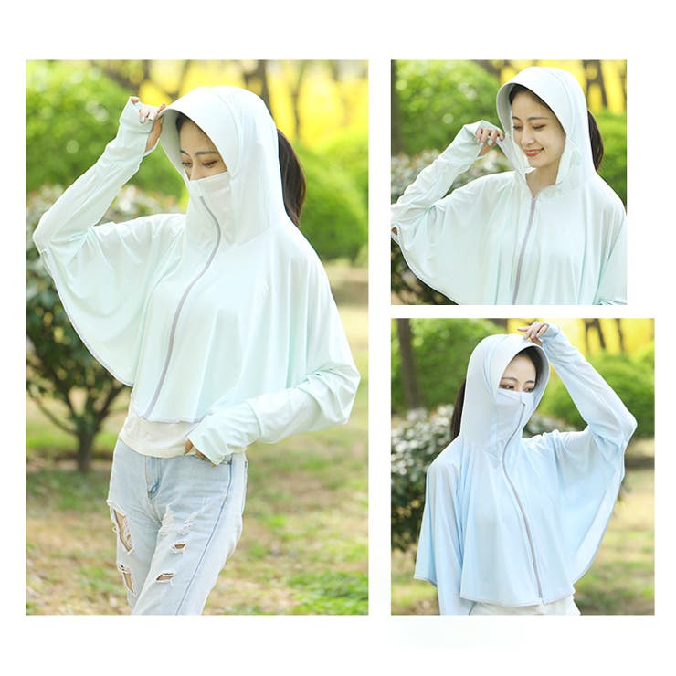 ラッシュガード フェイスガード サンバイザー | PlusNao | 詳細画像7 