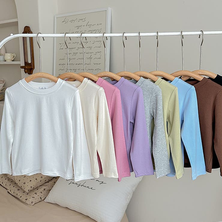 ロングTシャツ ロンT カットソー | PlusNao | 詳細画像2 