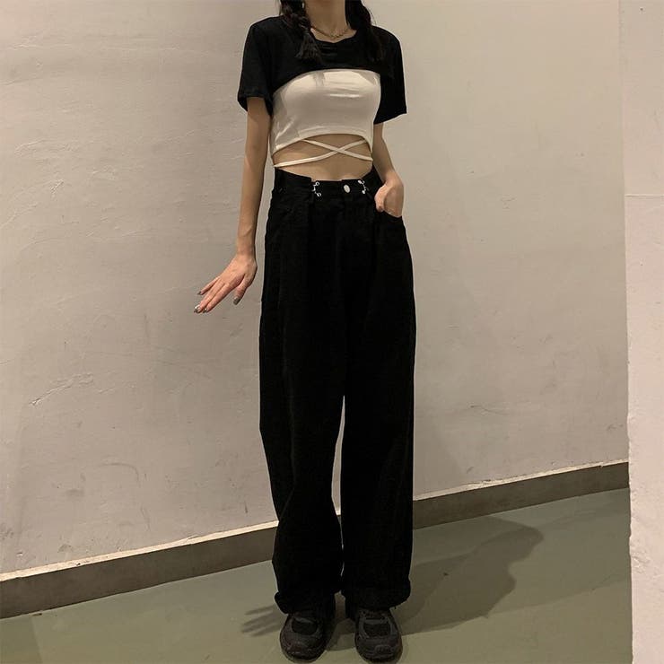 カットソー スーパークロップドトップス ボレロトップ | PlusNao | 詳細画像10 