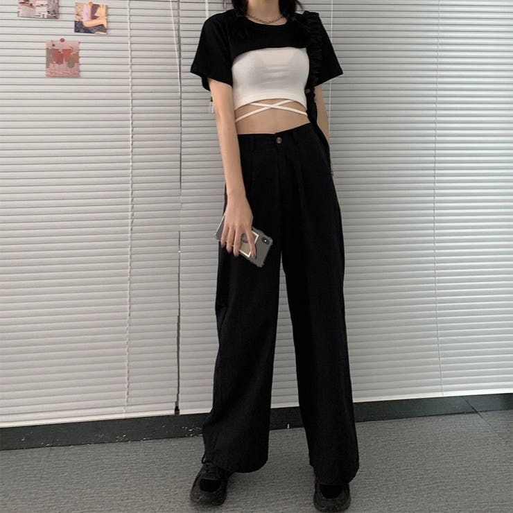 カットソー スーパークロップドトップス ボレロトップ | PlusNao | 詳細画像12 