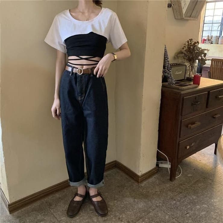 カットソー スーパークロップドトップス ボレロトップ | PlusNao | 詳細画像2 