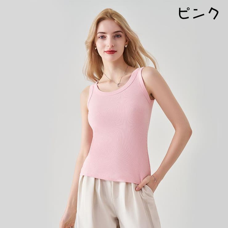 MOSSA タンクトップ XS レディース Lace Ladies タンクトップ ノースリーブ カップ付きタンクトップ