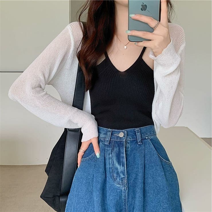 ボレロ カーディガン ショート丈 | PlusNao | 詳細画像2 