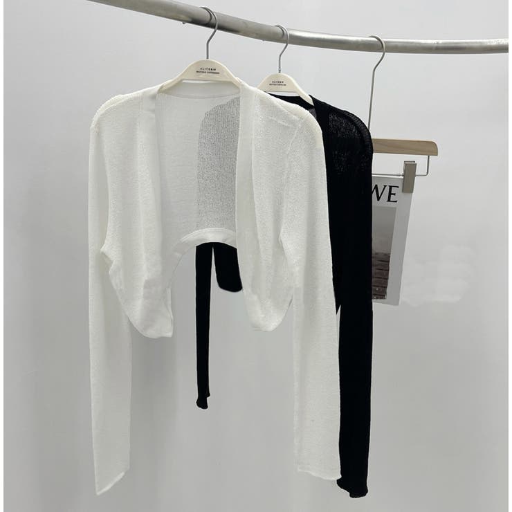 ボレロ カーディガン ショート丈 | PlusNao | 詳細画像7 