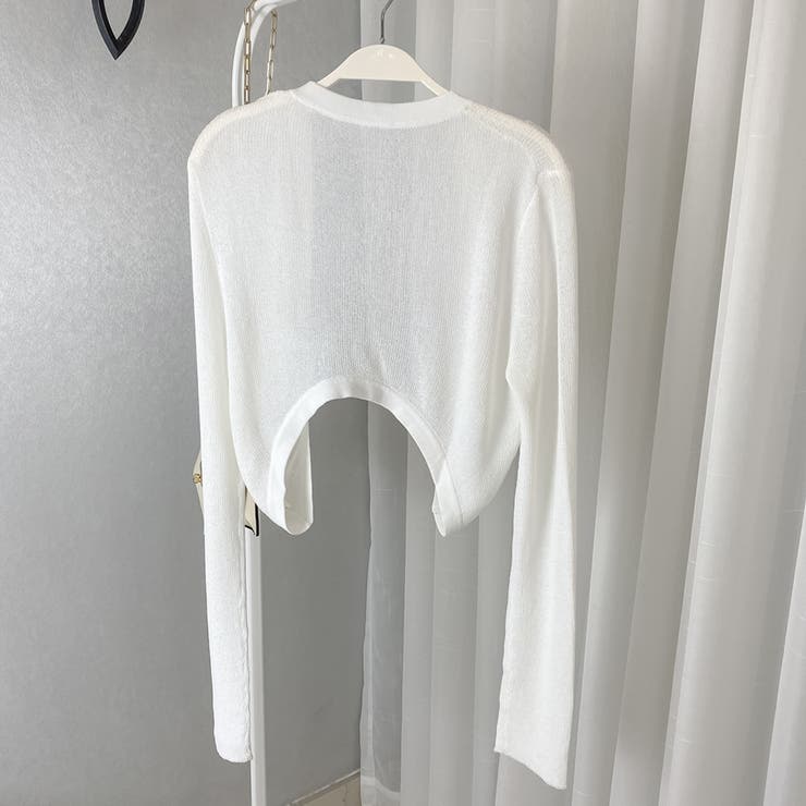 ボレロ カーディガン ショート丈 | PlusNao | 詳細画像9 