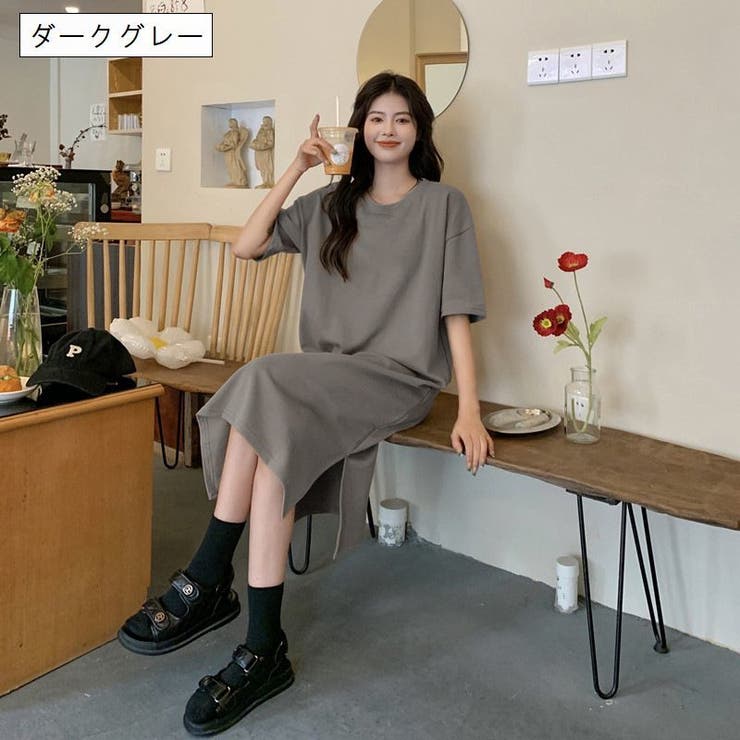 Tシャツワンピース 半袖 レディース | PlusNao | 詳細画像11 