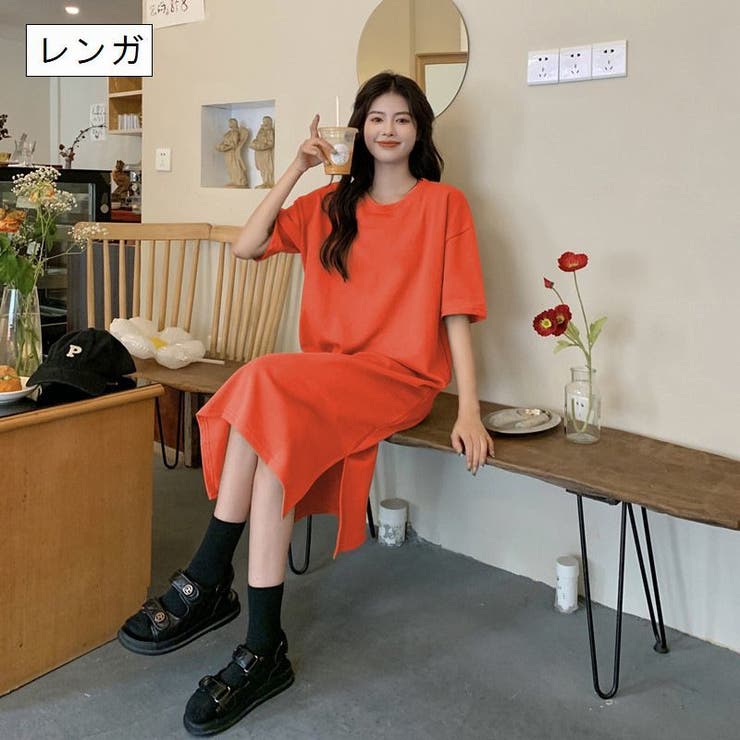 Tシャツワンピース 半袖 レディース | PlusNao | 詳細画像12 