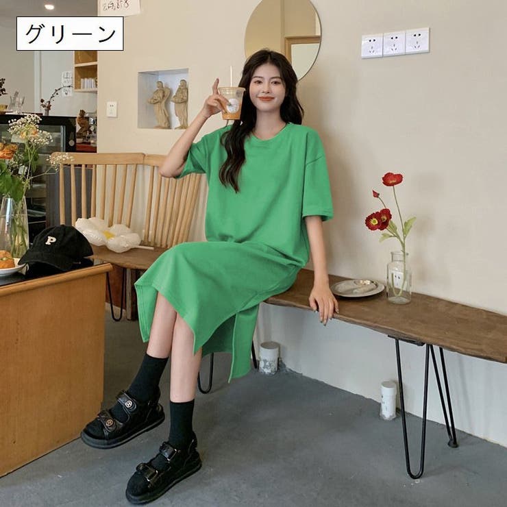 Tシャツワンピース 半袖 レディース | PlusNao | 詳細画像16 