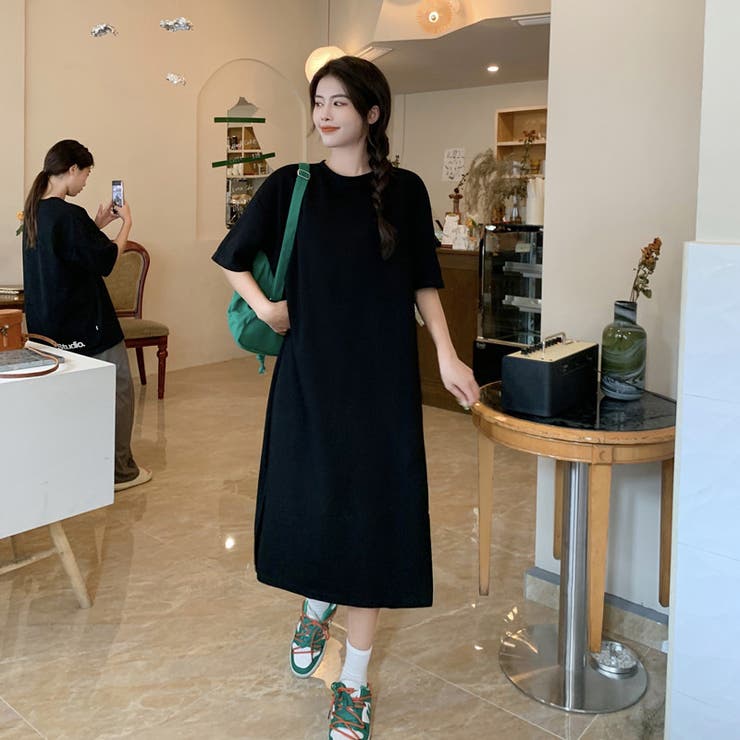 Tシャツワンピース 半袖 レディース | PlusNao | 詳細画像2 