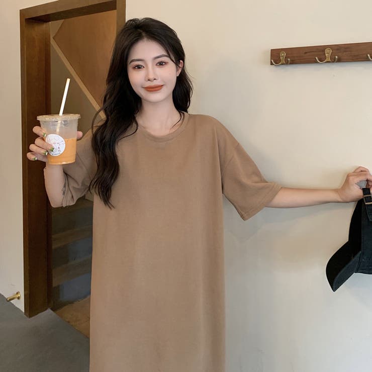 Tシャツワンピース 半袖 レディース | PlusNao | 詳細画像8 