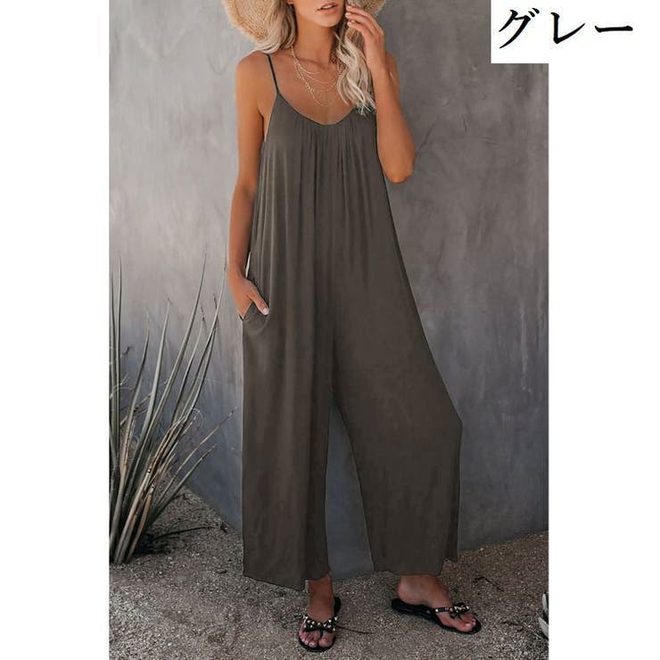 オールインワン ノースリーブ レディース | PlusNao | 詳細画像15 