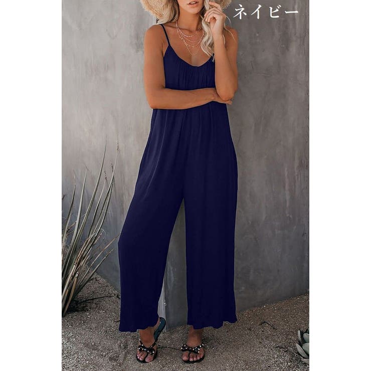 オールインワン ノースリーブ レディース | PlusNao | 詳細画像17 