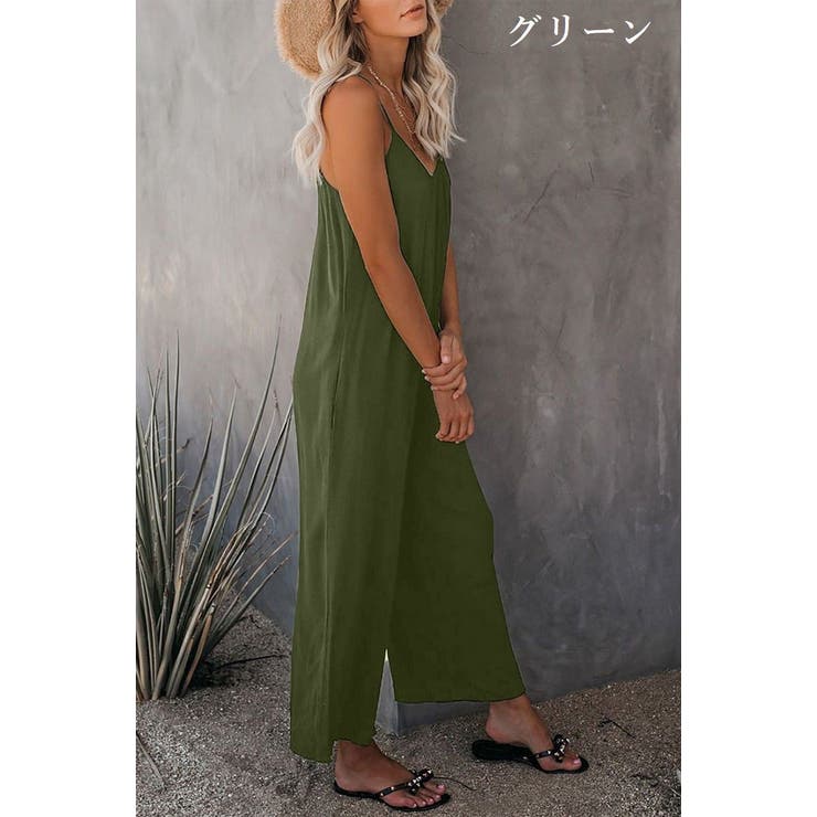 オールインワン ノースリーブ レディース | PlusNao | 詳細画像18 