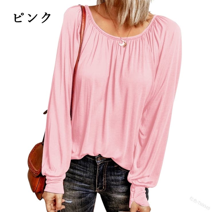 長袖カットソー ロングTシャツ レディース | PlusNao | 詳細画像7 