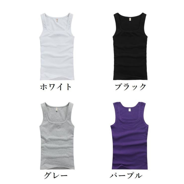 タンクトップ メンズ トップス | PlusNao | 詳細画像15 