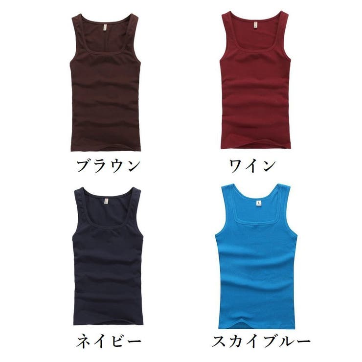 タンクトップ メンズ トップス | PlusNao | 詳細画像16 
