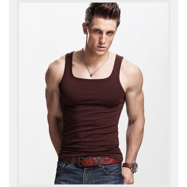 タンクトップ メンズ トップス | PlusNao | 詳細画像2 